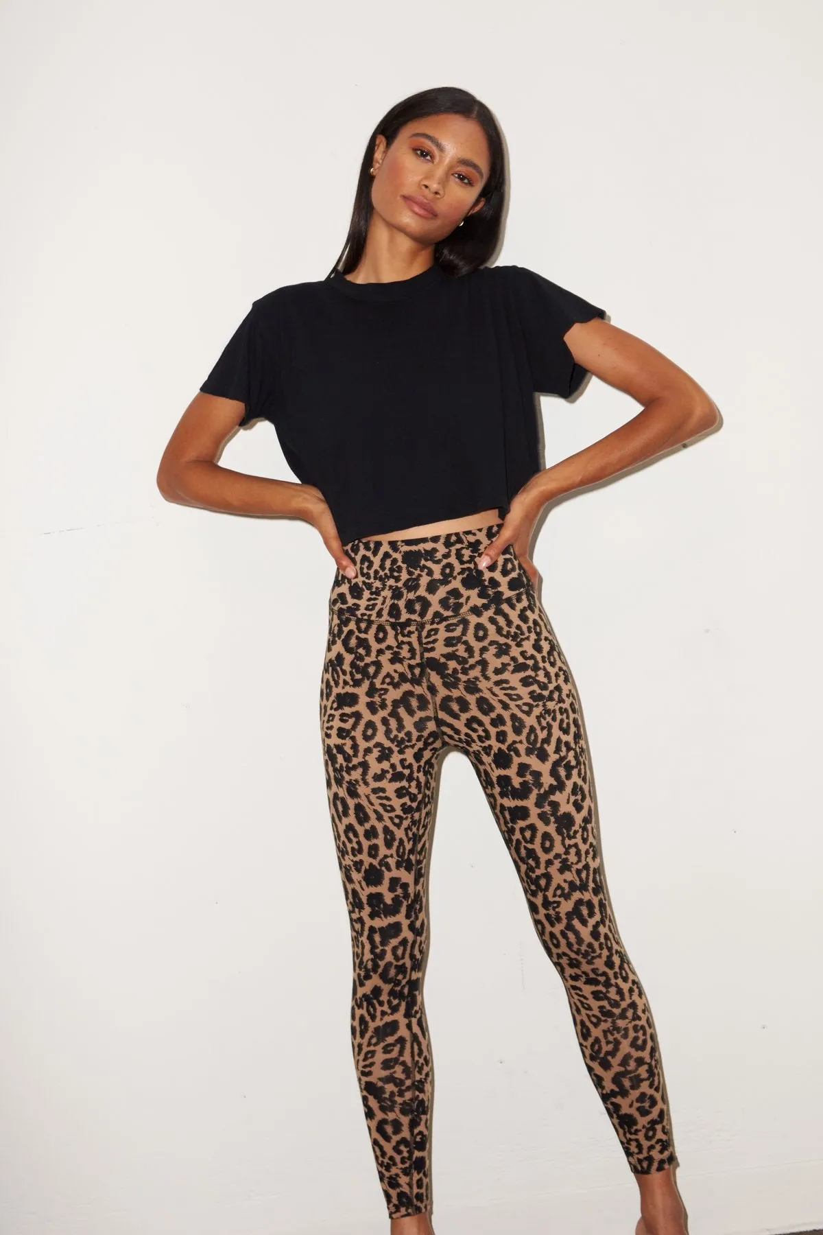 Leopard Zipper Legging