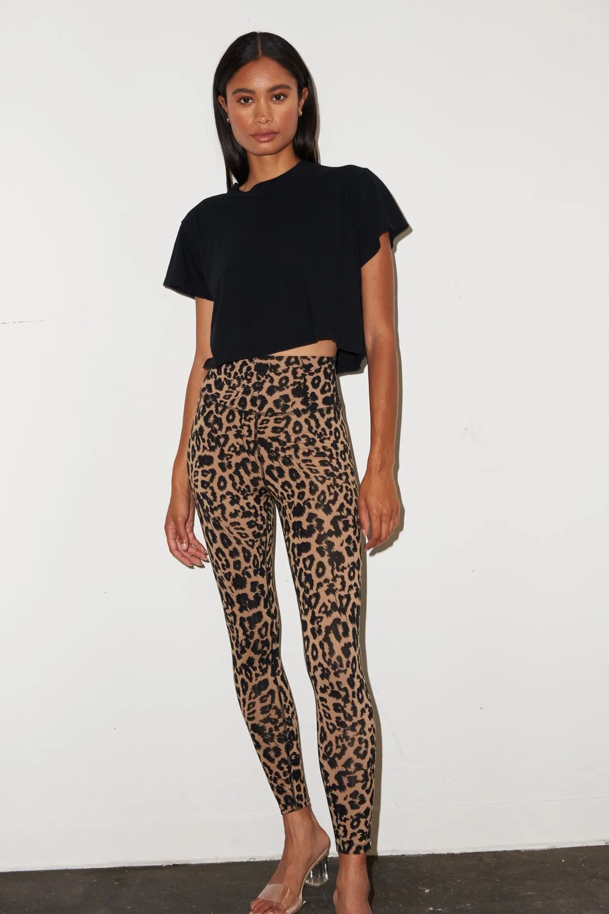 Leopard Zipper Legging