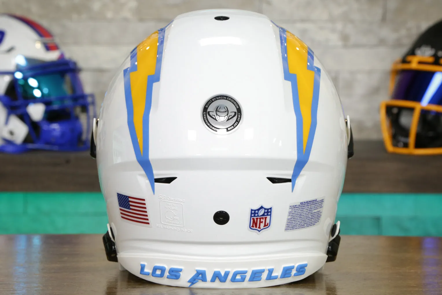 Los Angeles Chargers Riddell SpeedFlex Helmet - GG Edition 00364