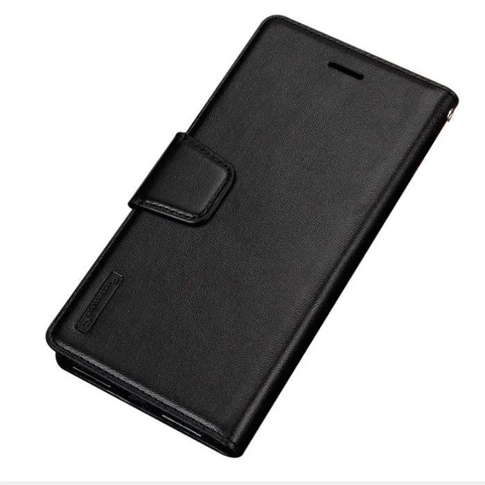 Luxury Oppo Find X3 Lite Wallet Case - Black