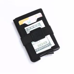 Madison Black Slim Wallet