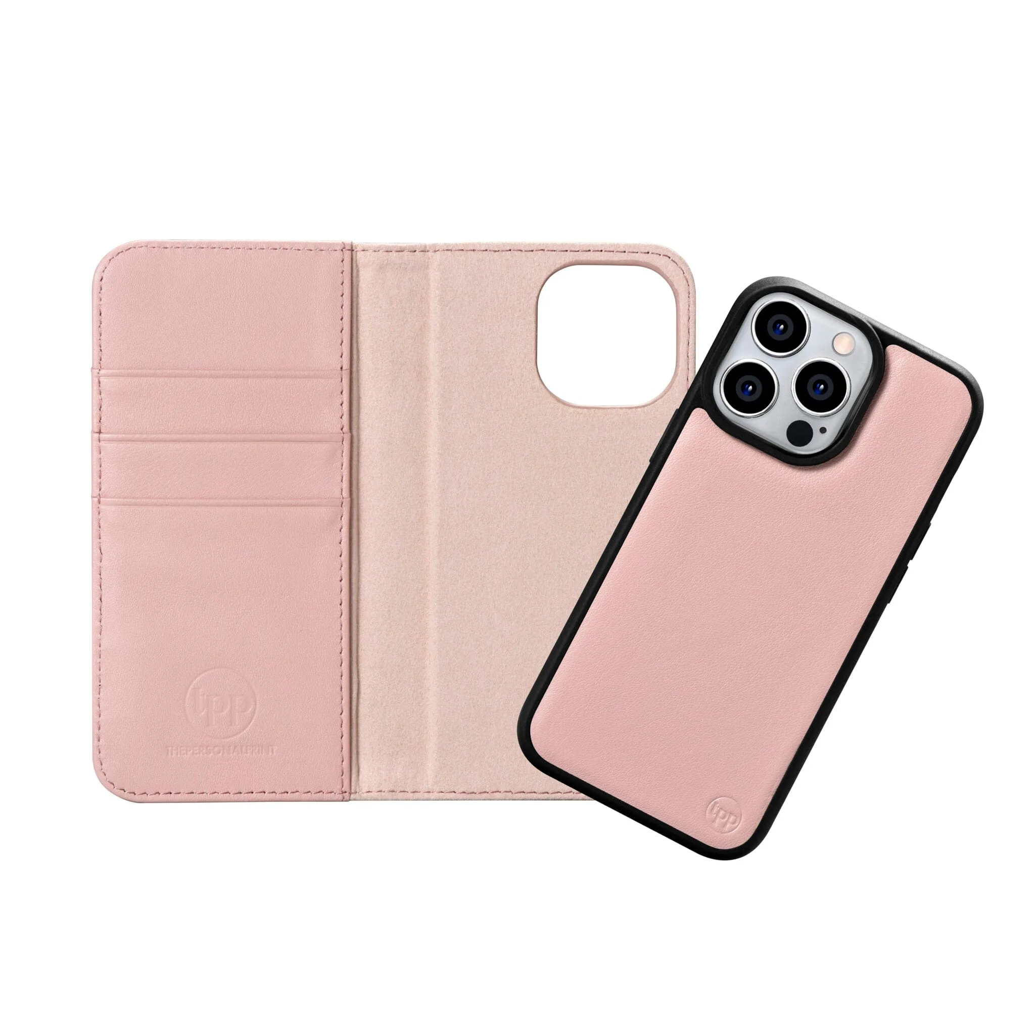 MAGNETIC WALLET CASE GENUINE NAPPA IPHONE 14