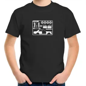 Make Your Own Falcon GT Kids Youth Crew T-Shirt