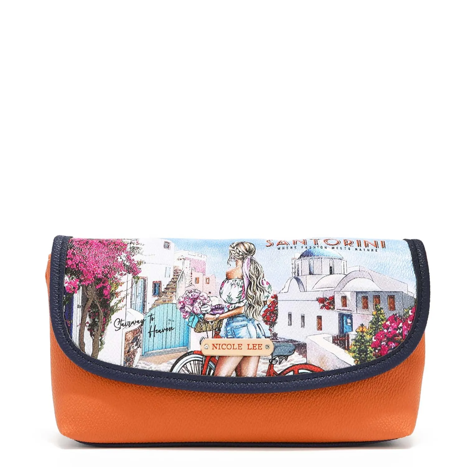 MARISOL COSMETIC POUCH (W/ BRUSH ORGANIZER)