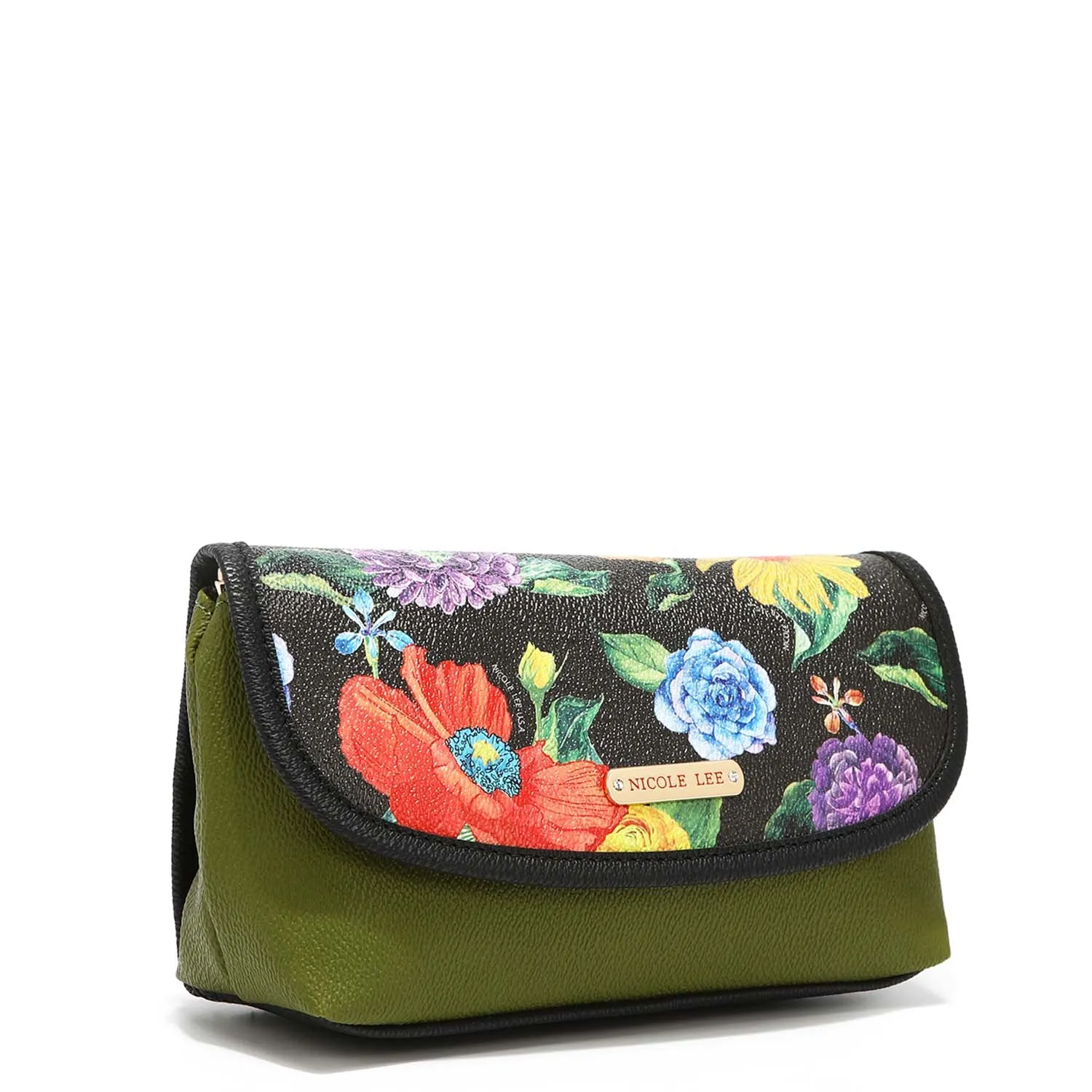 MARISOL COSMETIC POUCH (W/ BRUSH ORGANIZER)