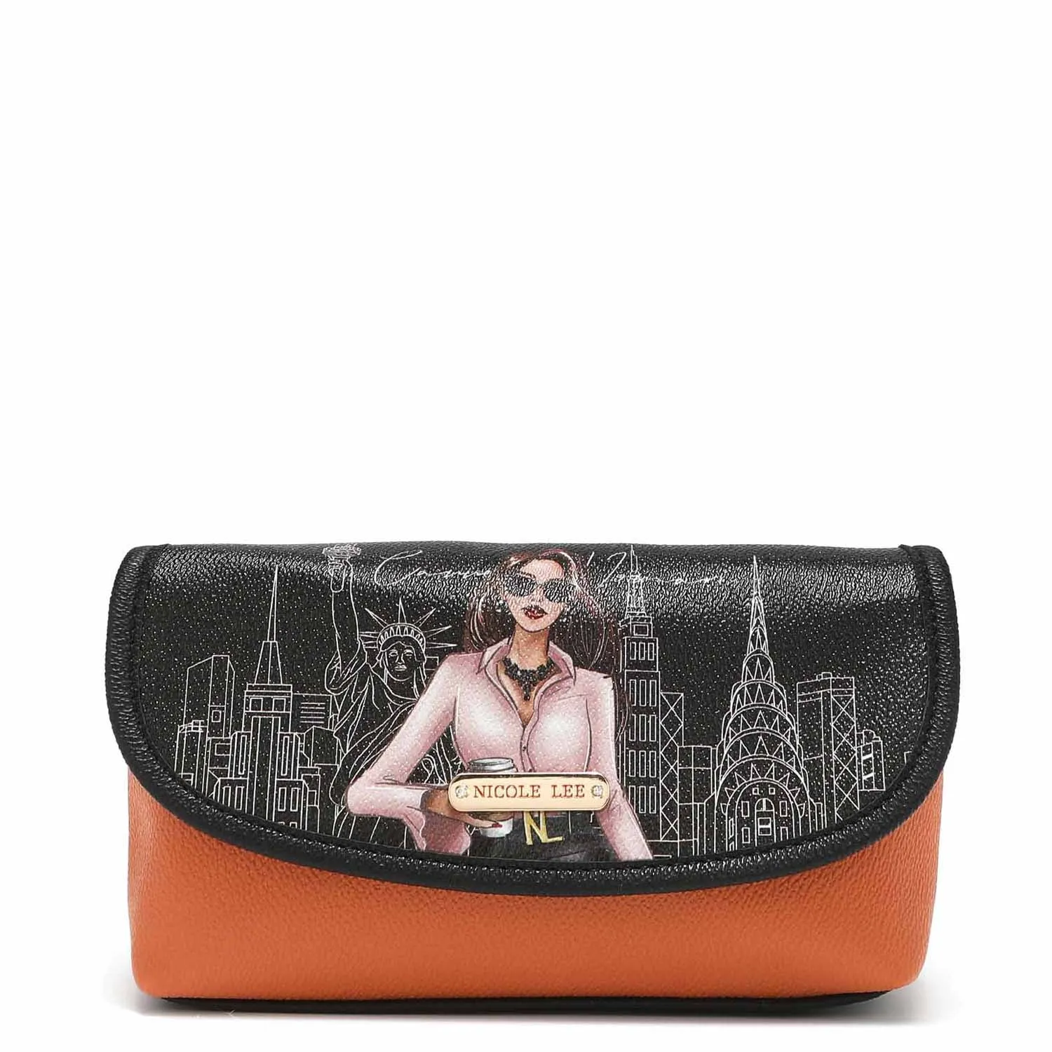 MARISOL COSMETIC POUCH (W/ BRUSH ORGANIZER)