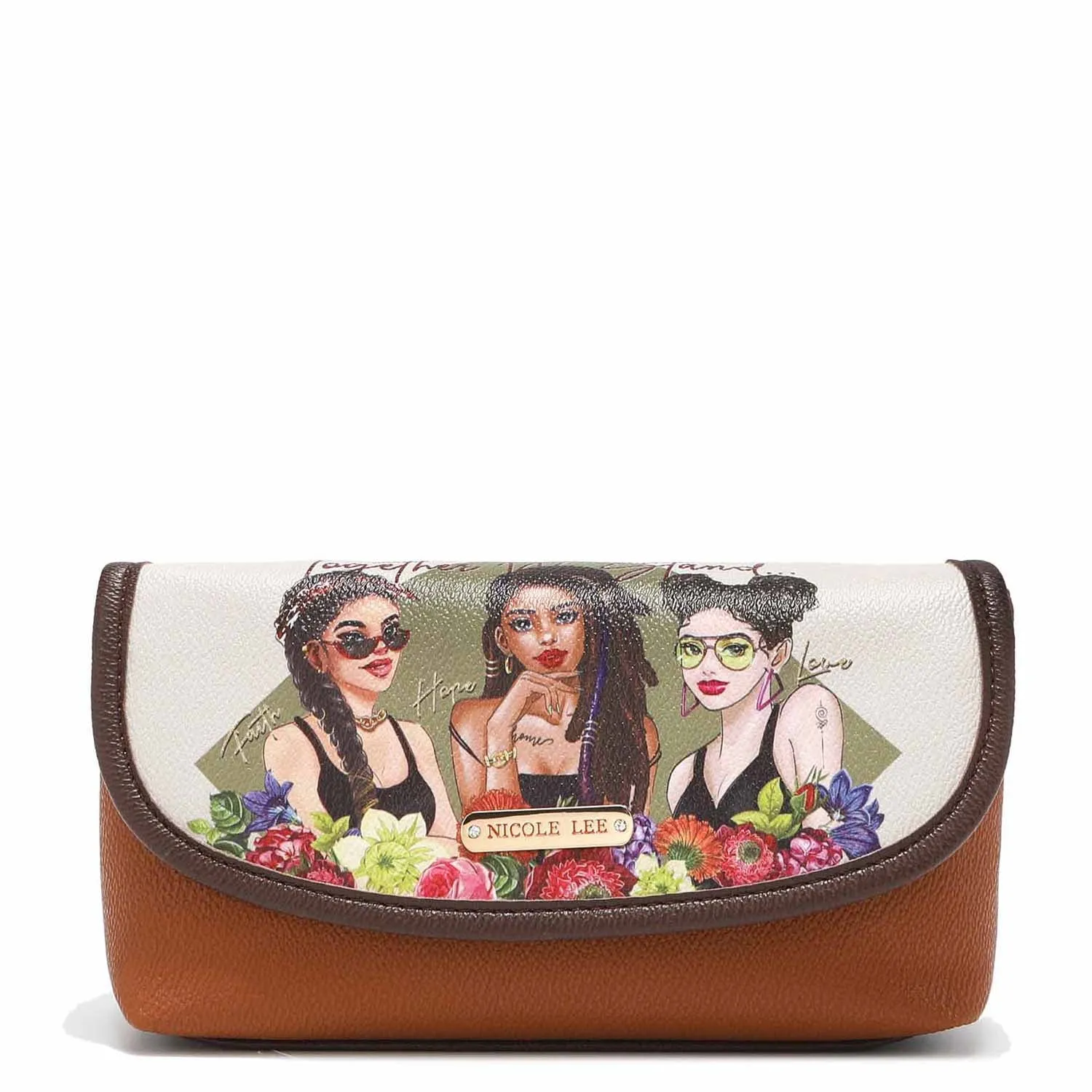 MARISOL COSMETIC POUCH (W/ BRUSH ORGANIZER)