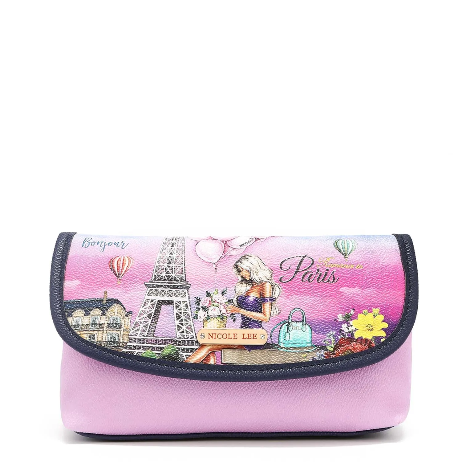 MARISOL COSMETIC POUCH (W/ BRUSH ORGANIZER)