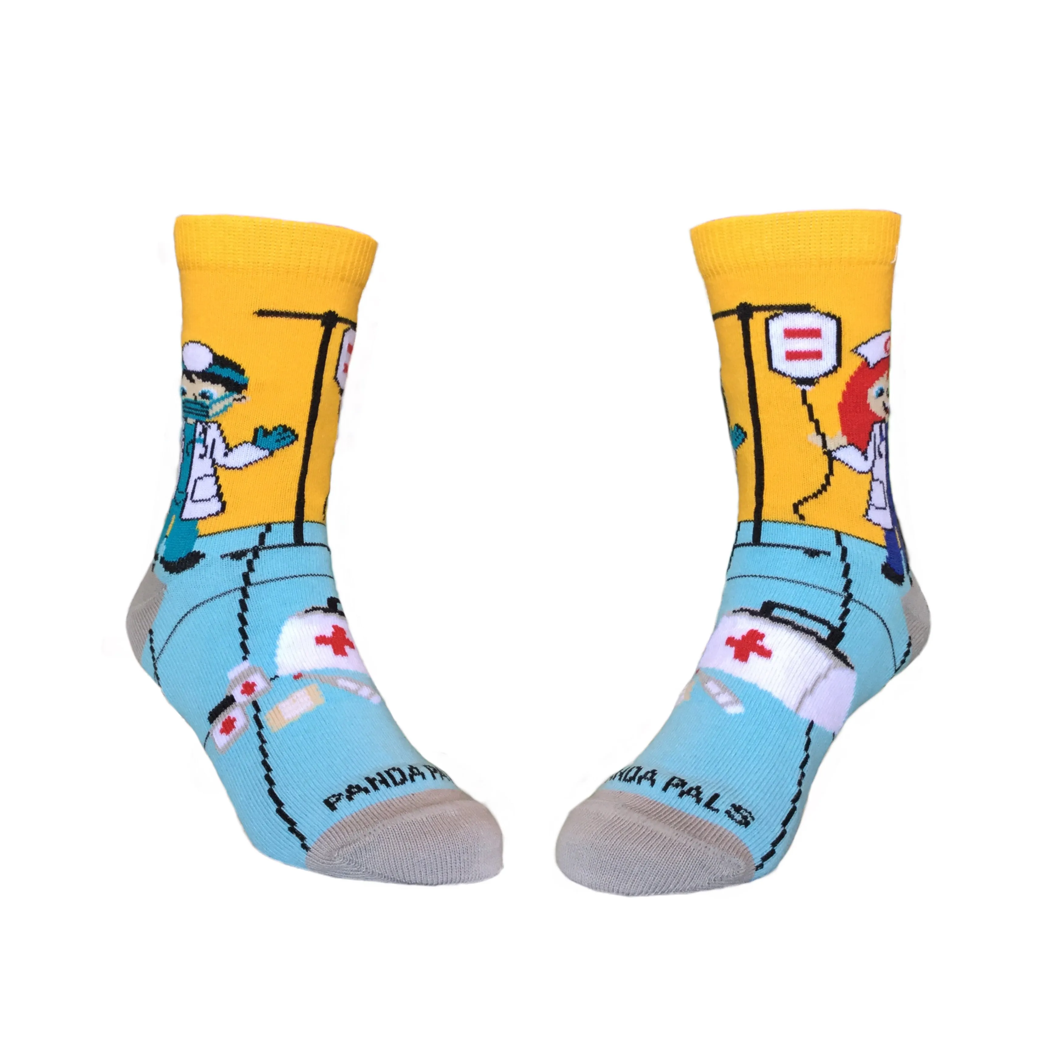 Medical Doctors Kids Socks (Ages 3-5)