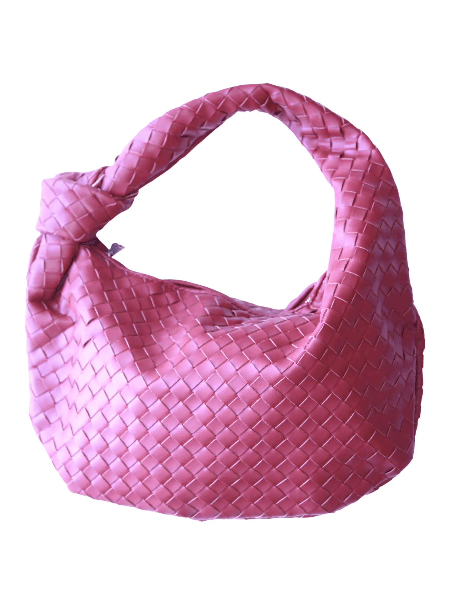 Medium Woven Purse with Knot