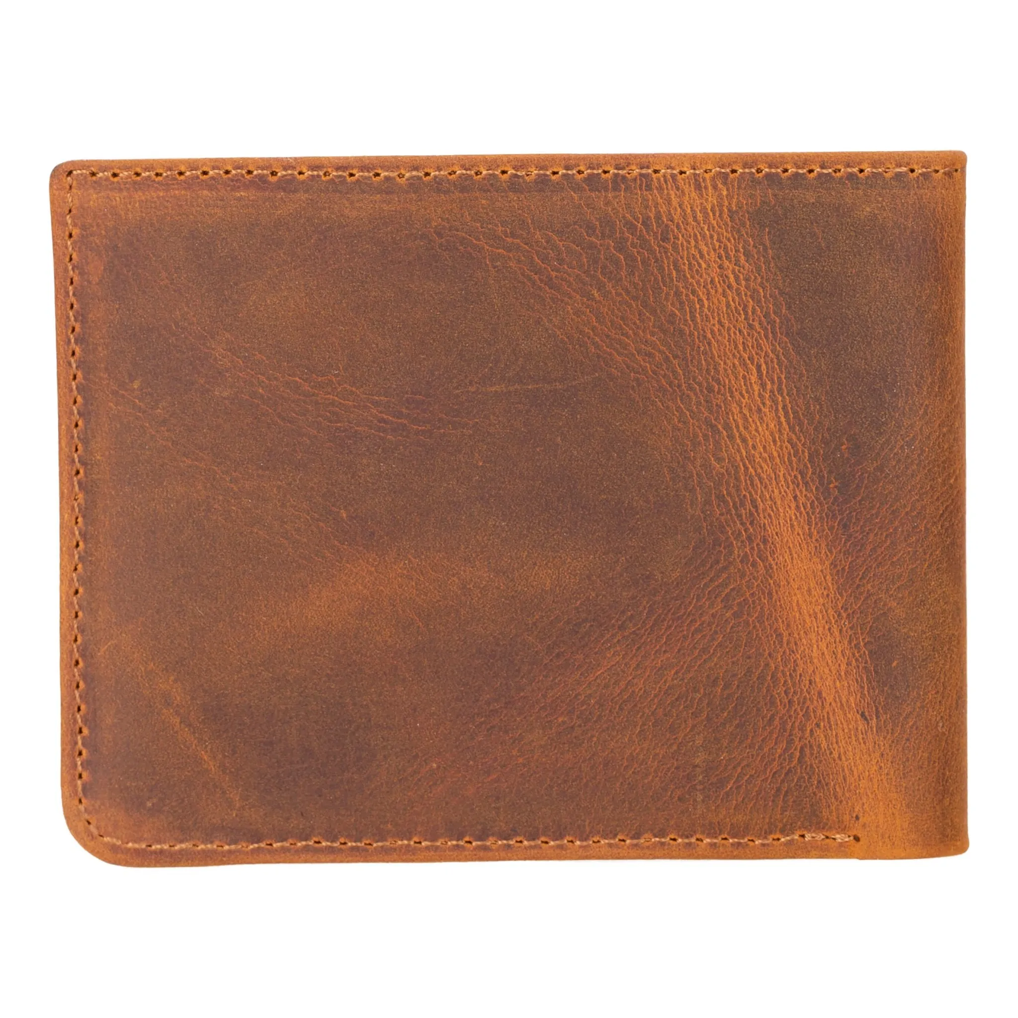 Merlin Bi-Fold Wallet, Golden Brown