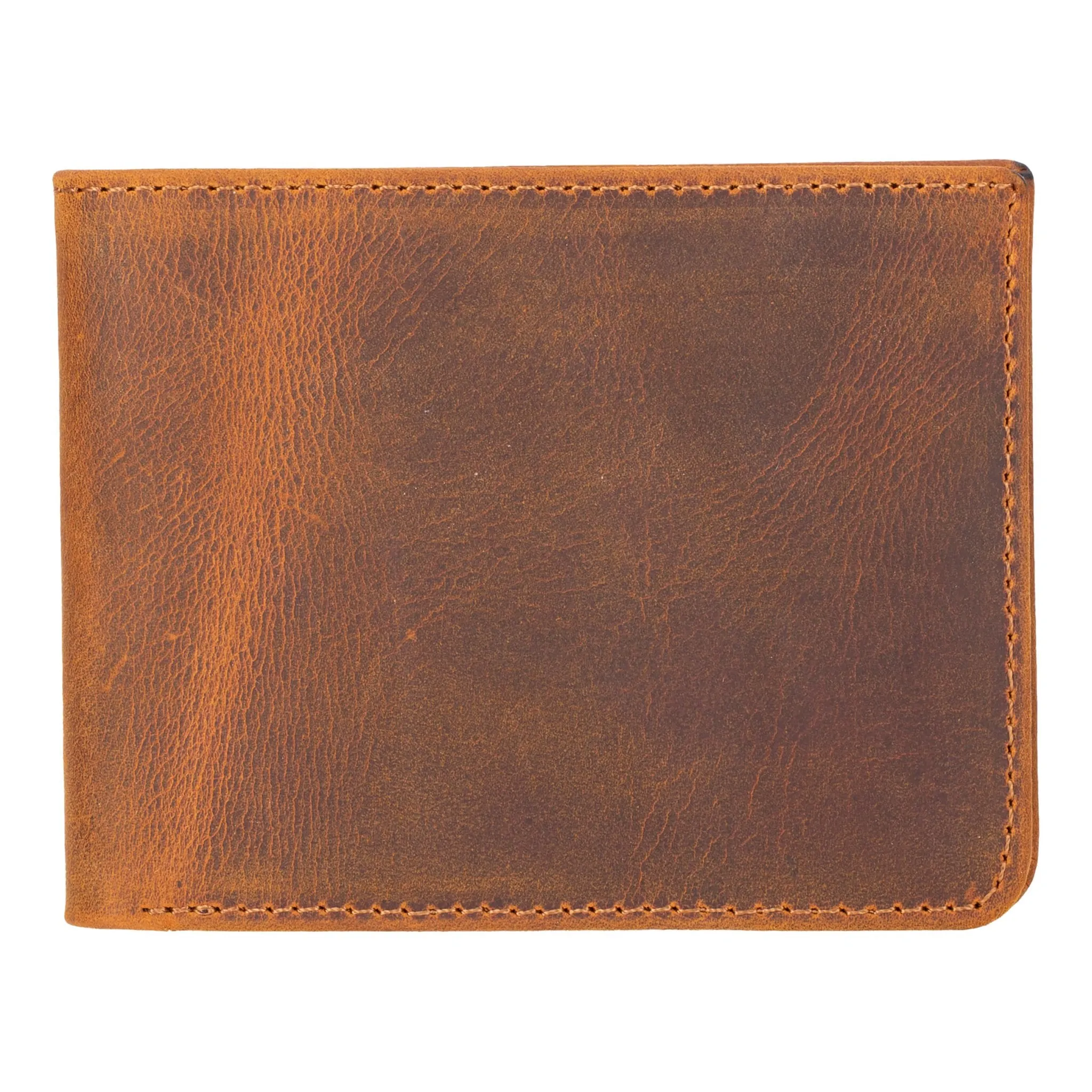 Merlin Bi-Fold Wallet, Golden Brown