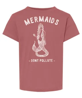 Mermaids Don't Pollute Kids T