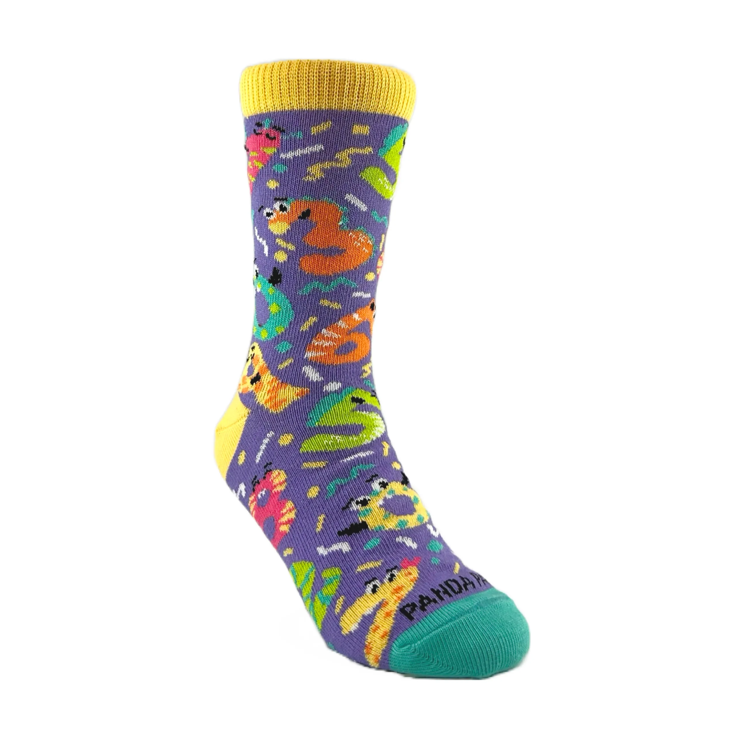 Numbers are Fun Socks from the Sock Panda (Ages 3-7)