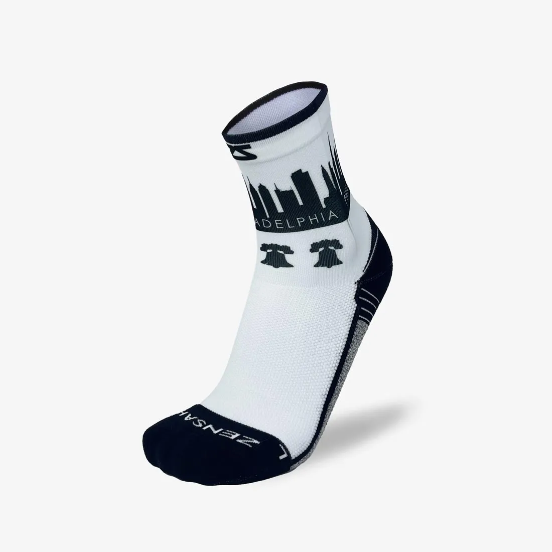 Philadelphia Skyline Socks (Mini-Crew)