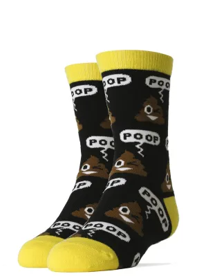 Poop Kids' Socks