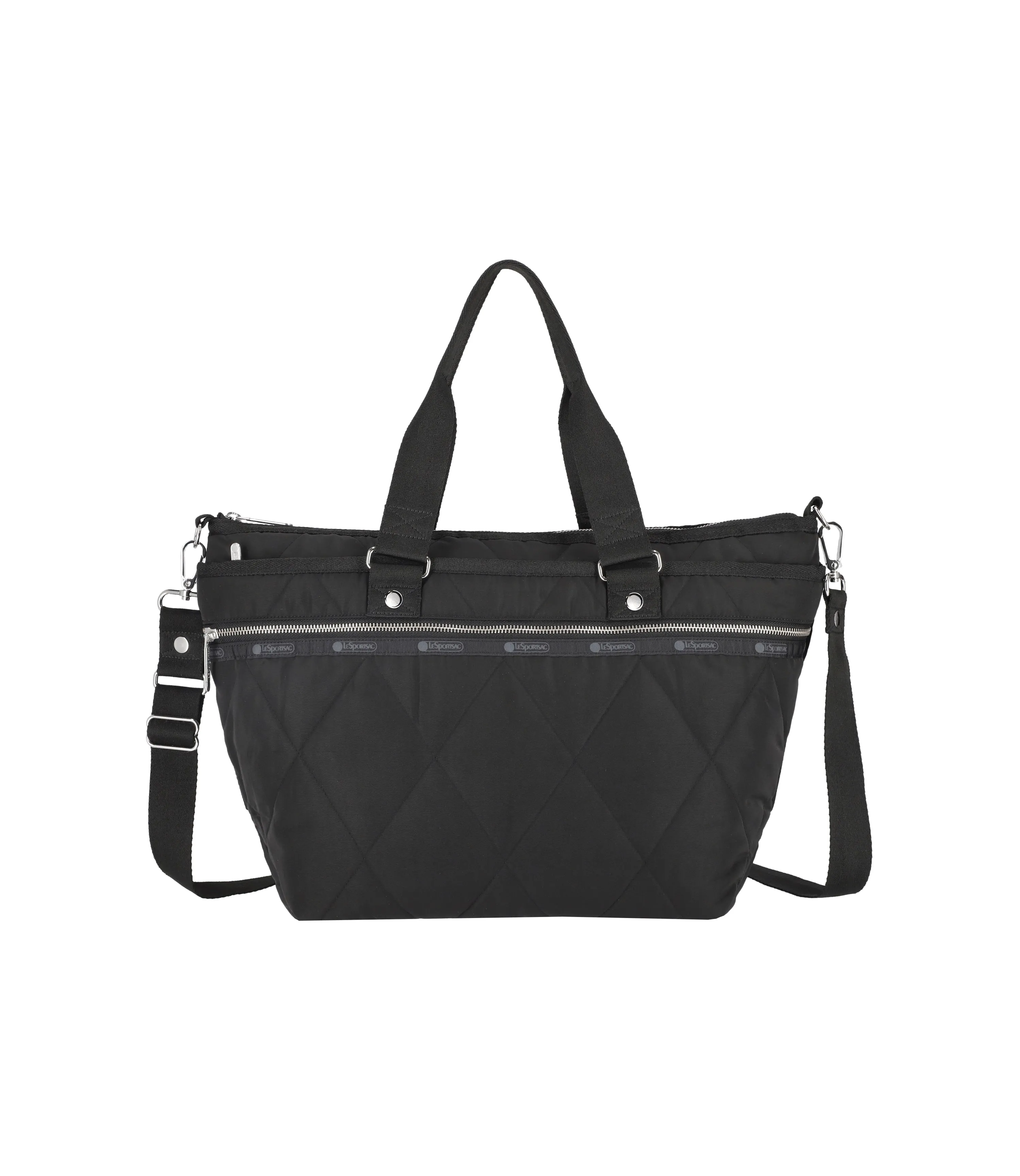 Quilted Zip Tote