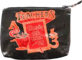 "Teachers Simply The Best" 80s/90s Clutch