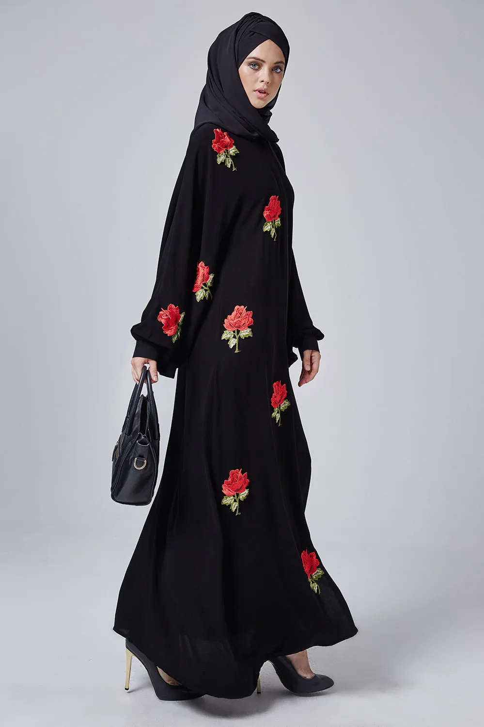 Red Roses Abaya