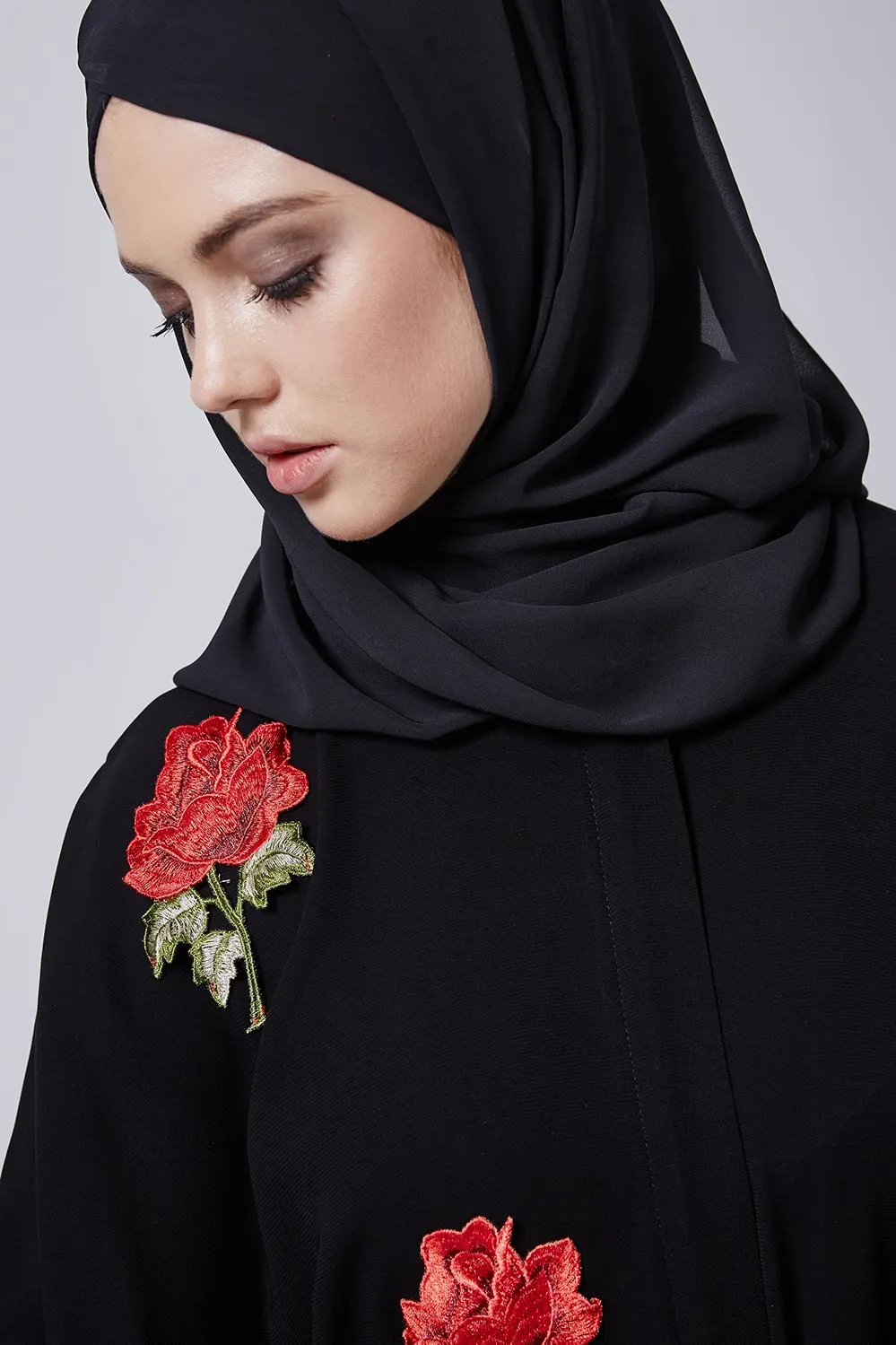 Red Roses Abaya