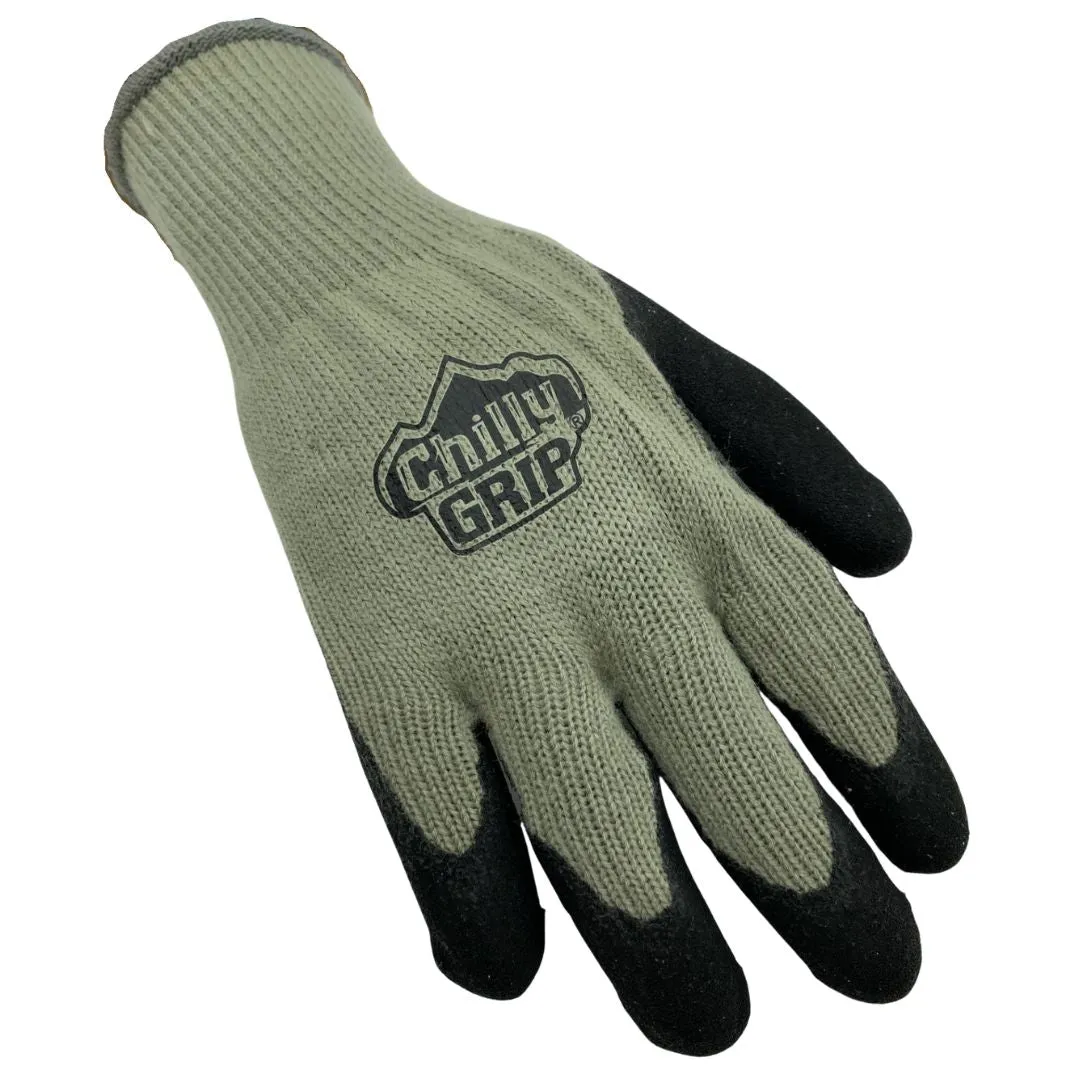 Red Steer 318 Chilly Grip Work & General Purpose Glove, Gray & Black, Sizes M-XL