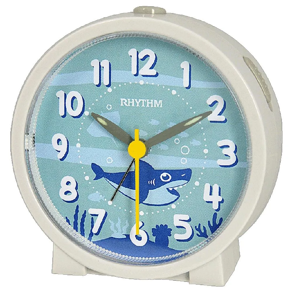 Rhythm Kids Decorative Beep Alarm / Snooze Clock CRE306NR