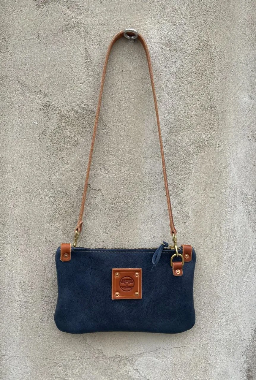 RTS- Micro Messenger Bag in Navy