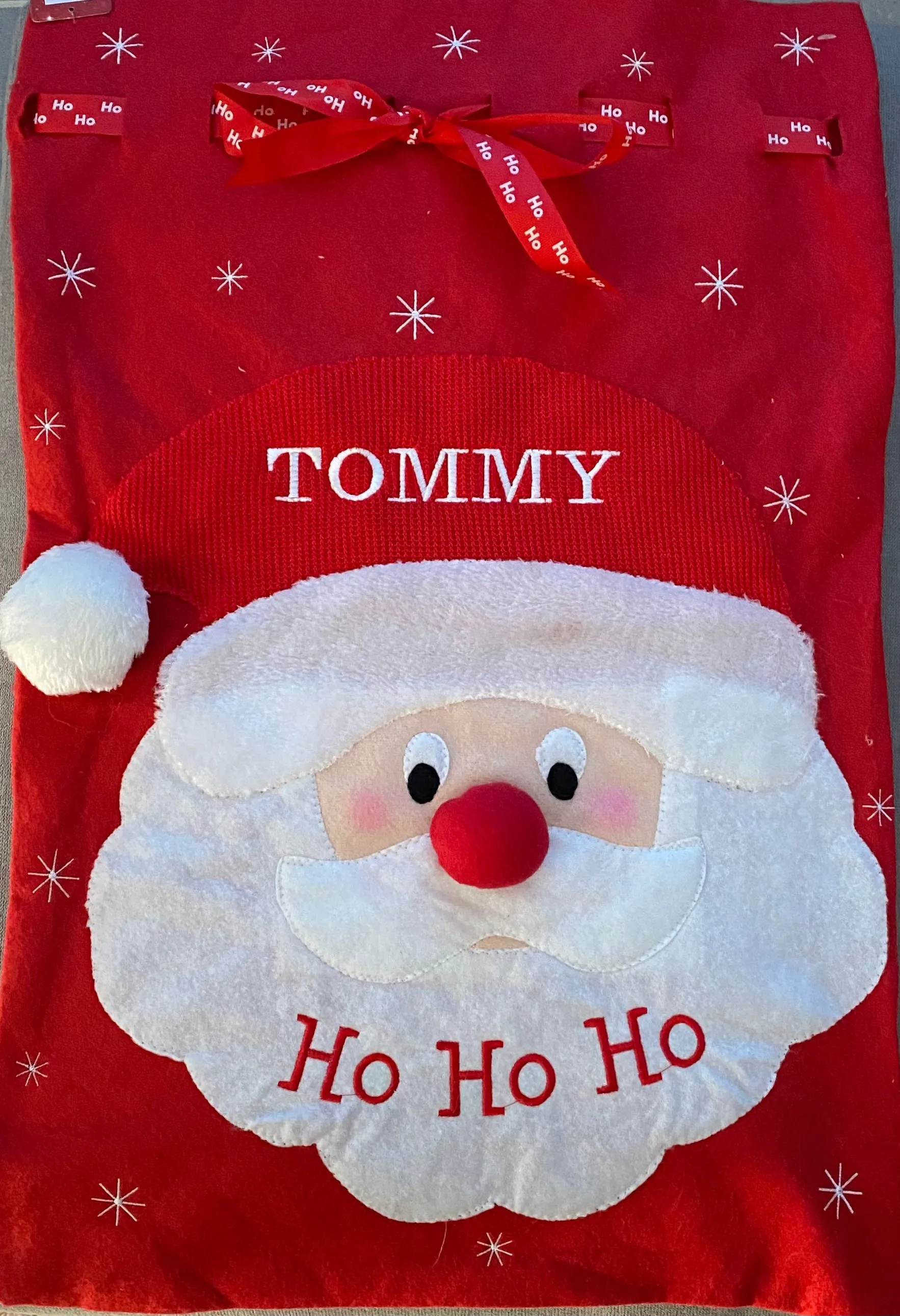 Santa Personalised Sack