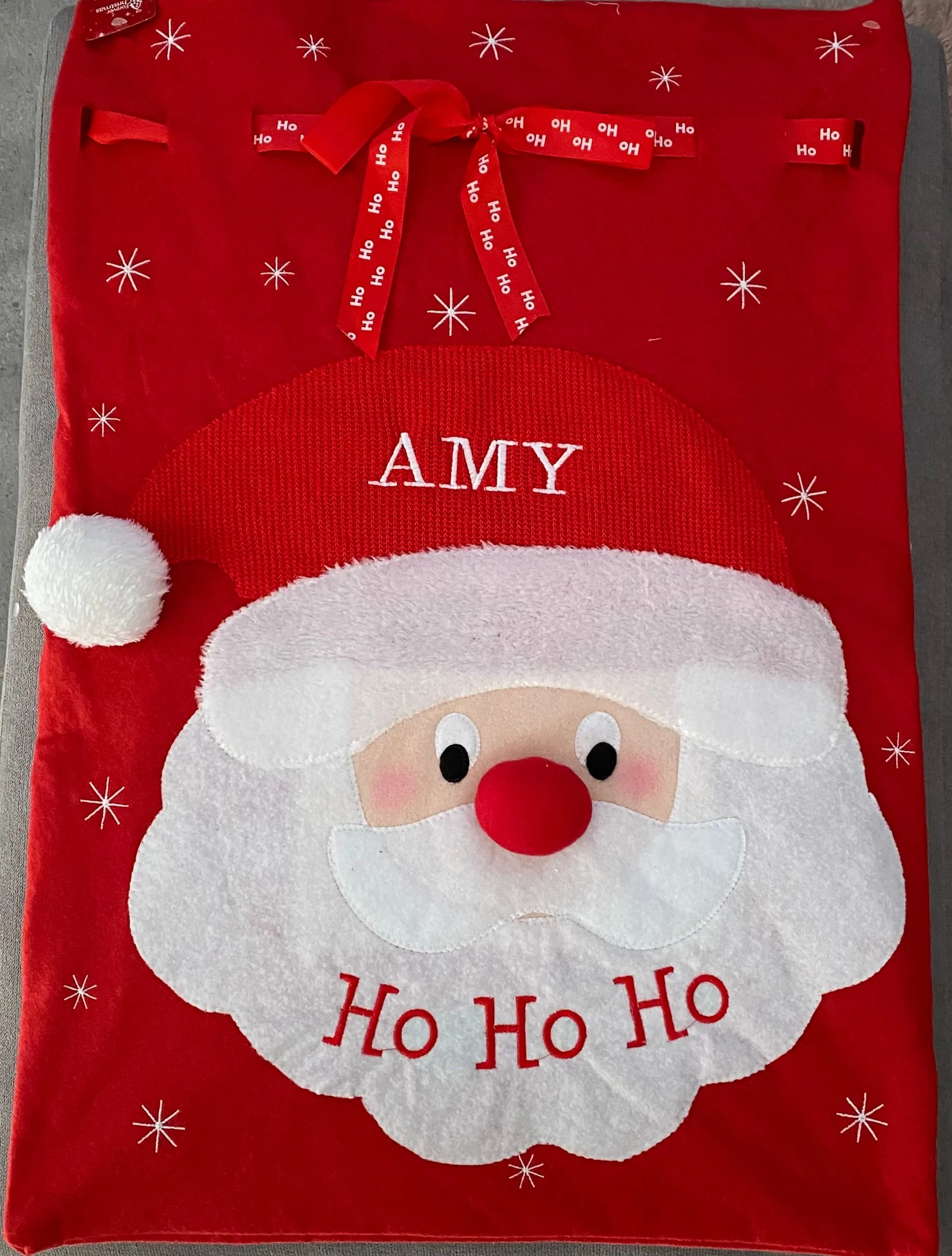 Santa Personalised Sack