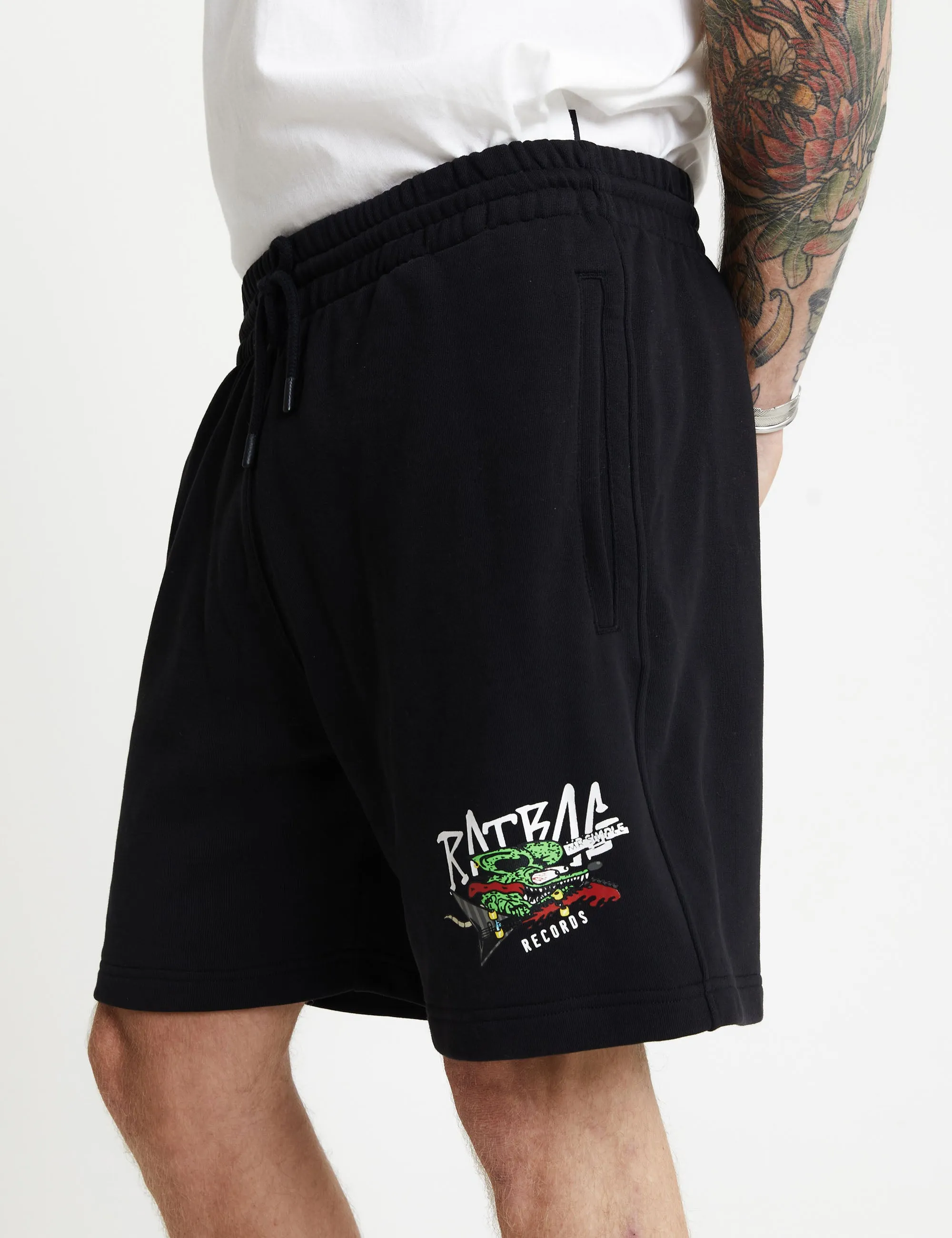 Shred Rat Trackshort - Black