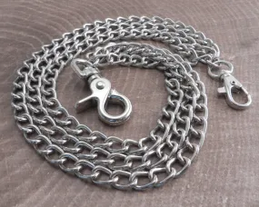 Splicer Chrome Triple Wallet Chain