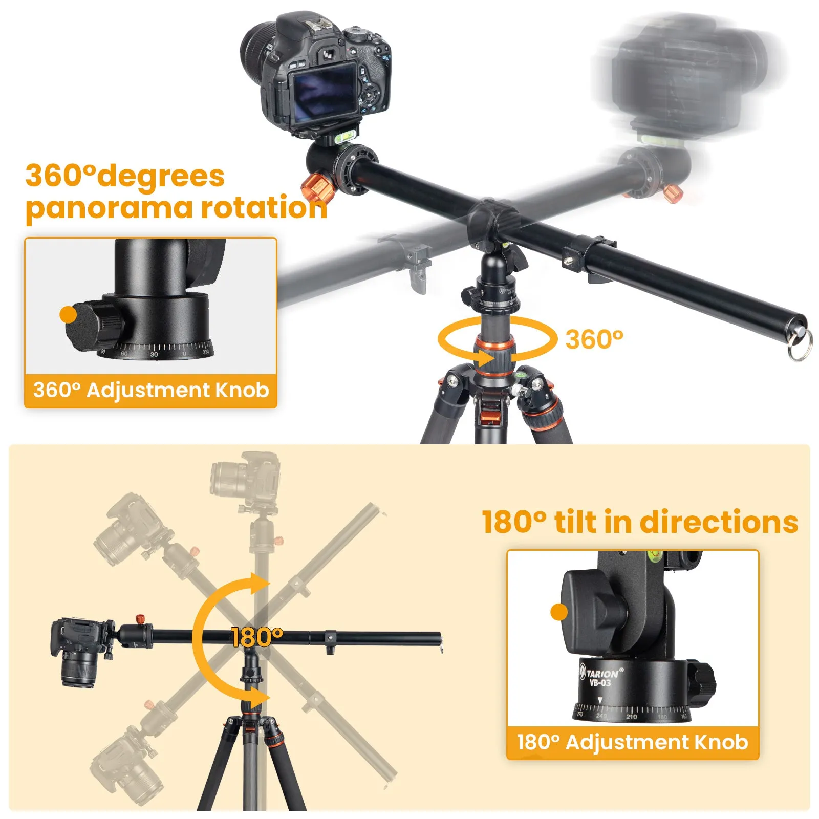 TARION VB-03  Overhead Tripod Extension Arm