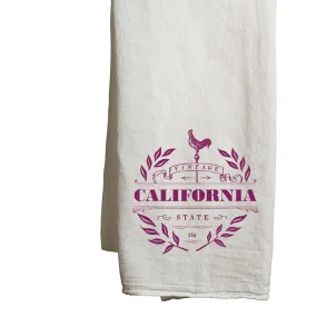 Tea Towel California Vintage