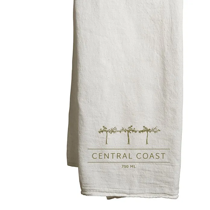 Tea Towel Central Coast Vines