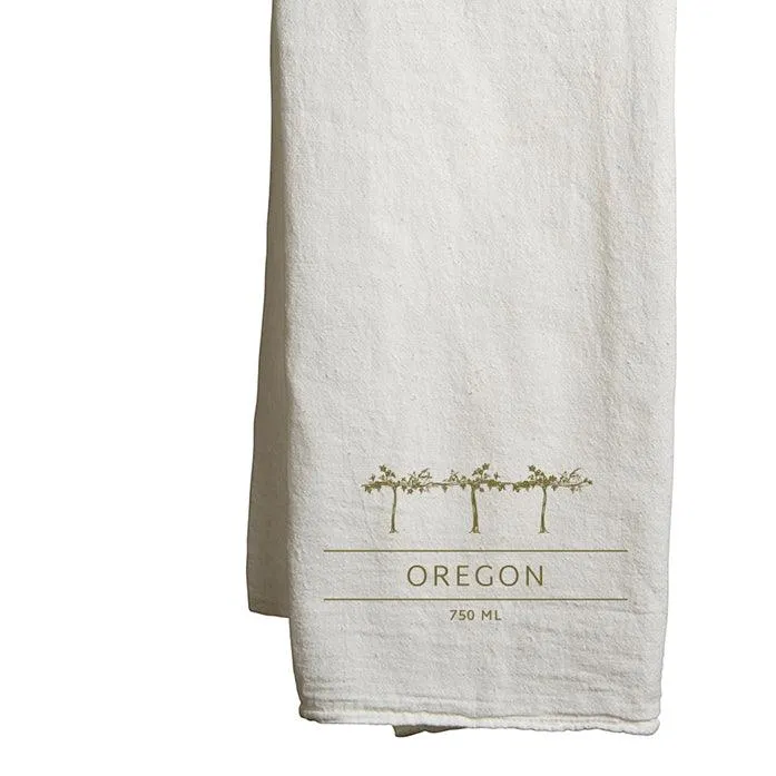 Tea Towel Oregon Vines