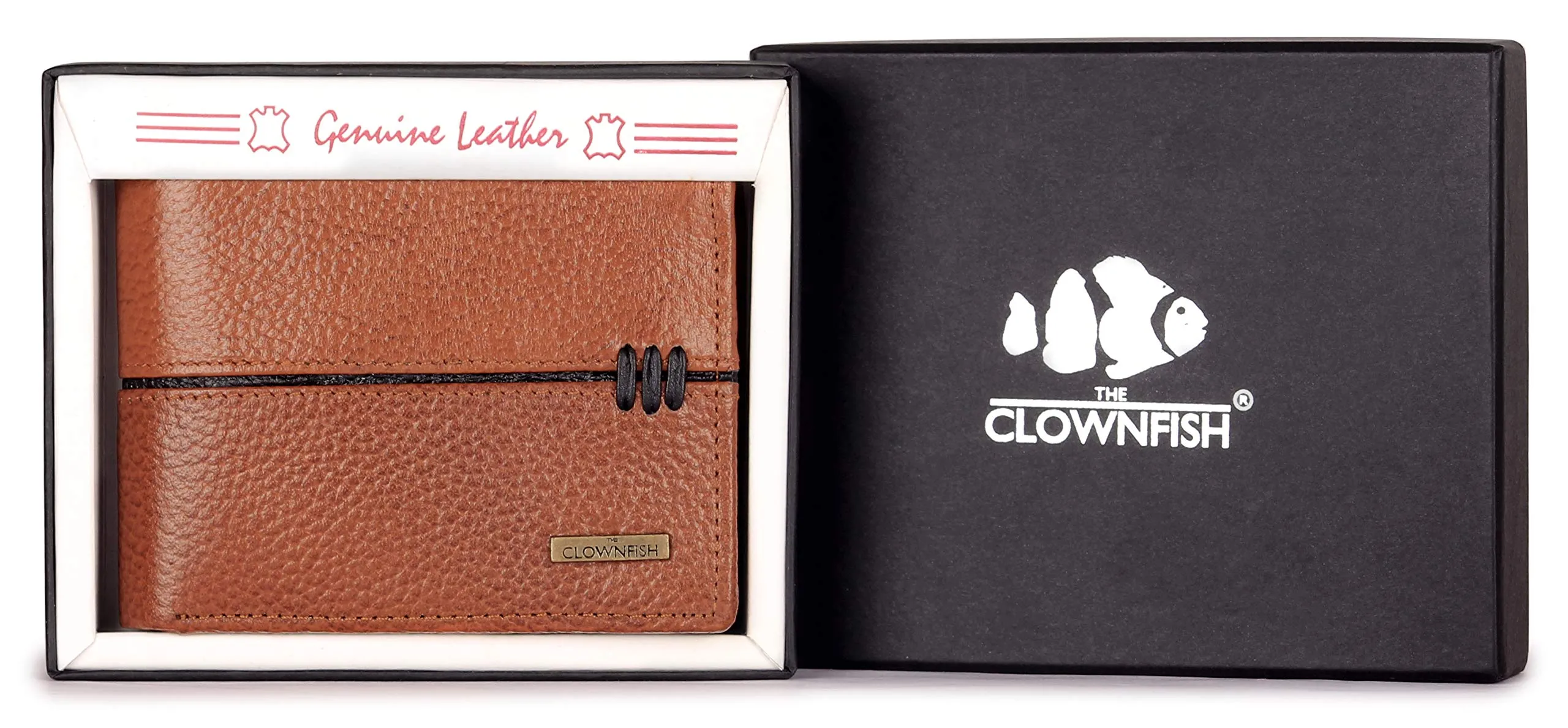 THE CLOWNFISH Bronze Men's Wallet (TCFWGL-GTBRO9)