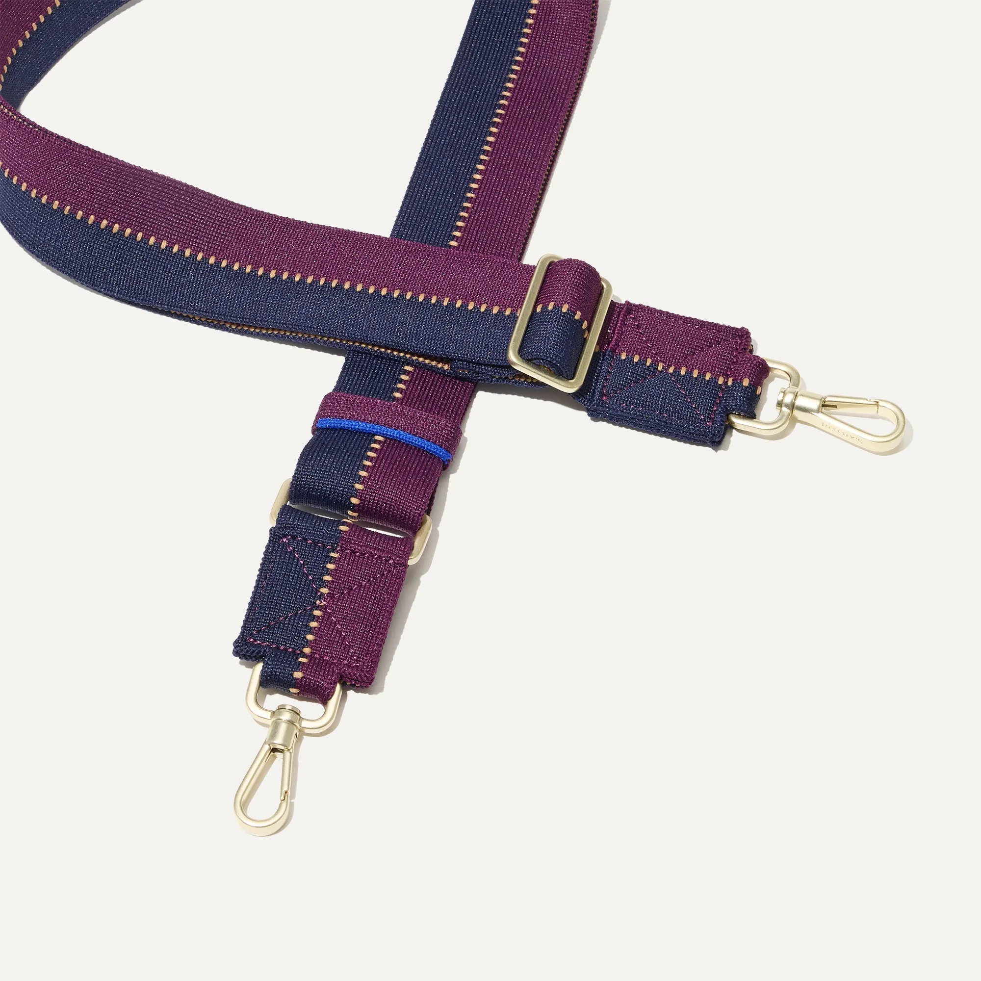 The Crossbody Strap - Dark Aubergine