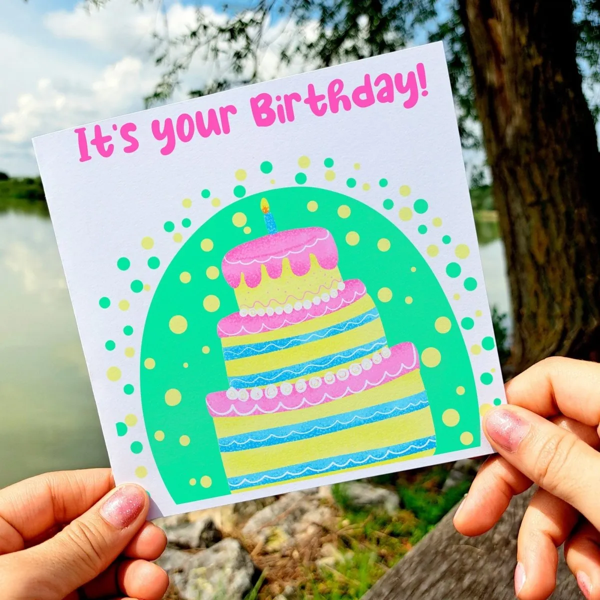 The Office Birthday Card, Funny "It Is Your Birthday" Card for Coworkers, Cake Greeting Card for her or him