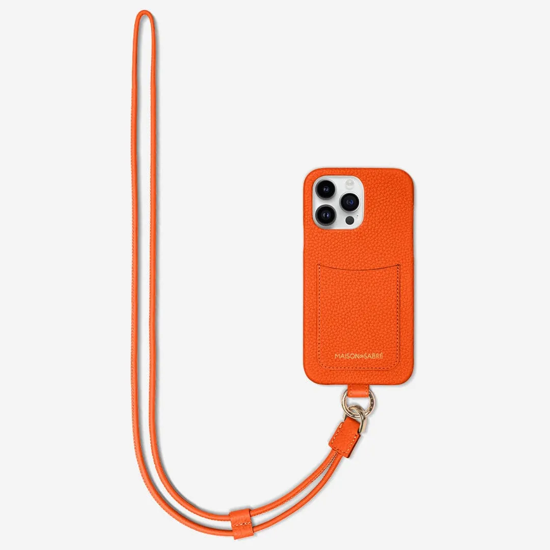 The Sling Phone Case iPhone 14 Pro Max - Manhattan Orange