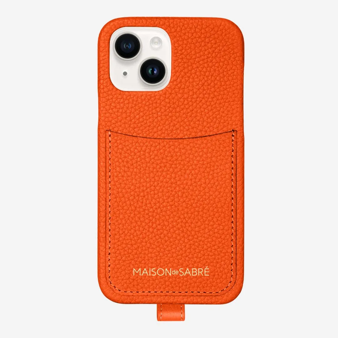 The Sling Phone Case iPhone 15 - Manhattan Orange