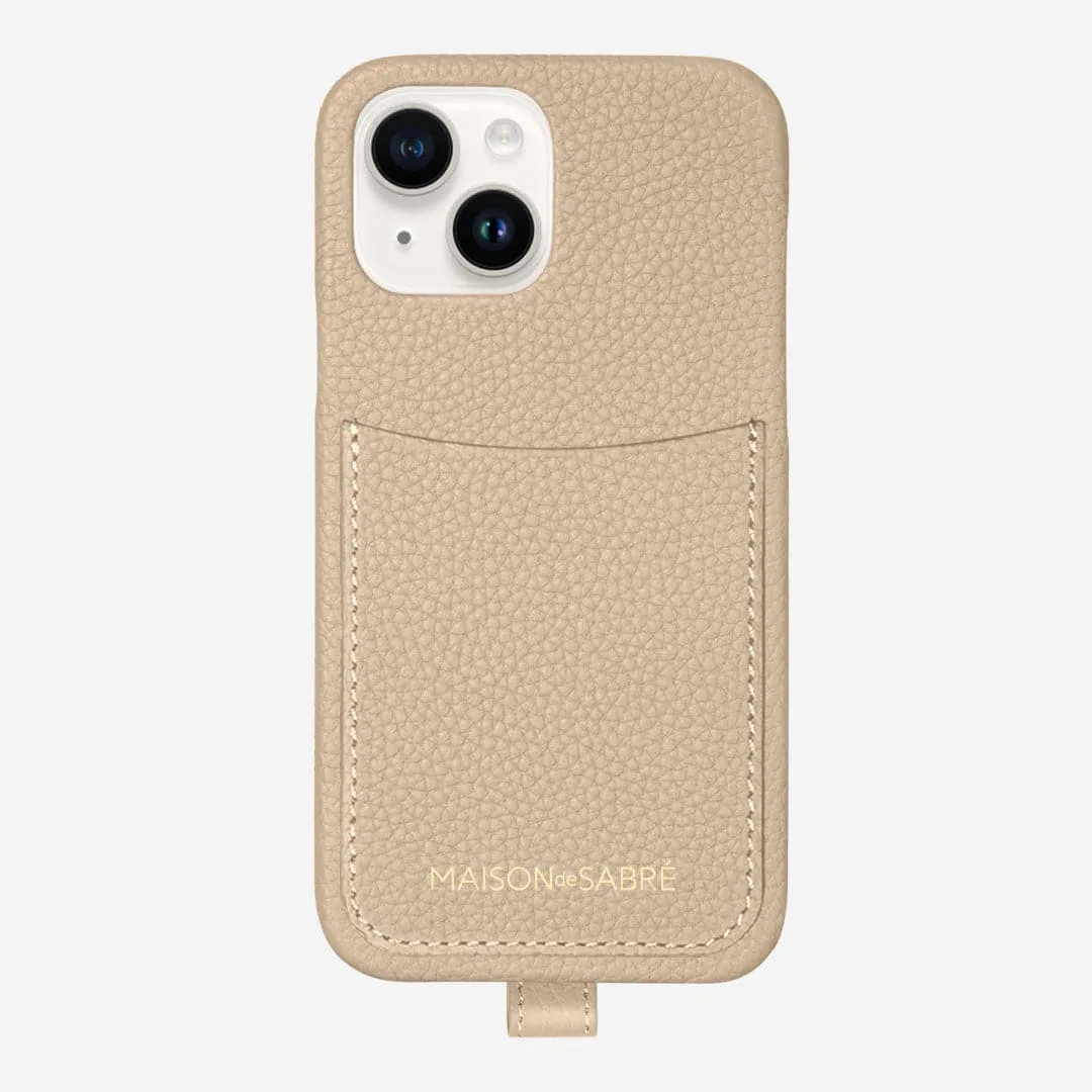 The Sling Phone Case iPhone 15 Plus - Saharan Nude