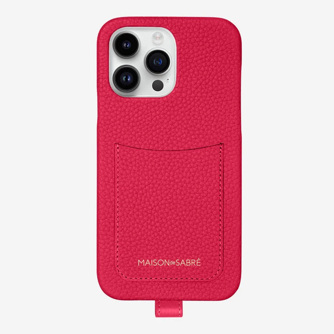 The Sling Phone Case iPhone 15 Pro Max - Shibuya Fuchsia