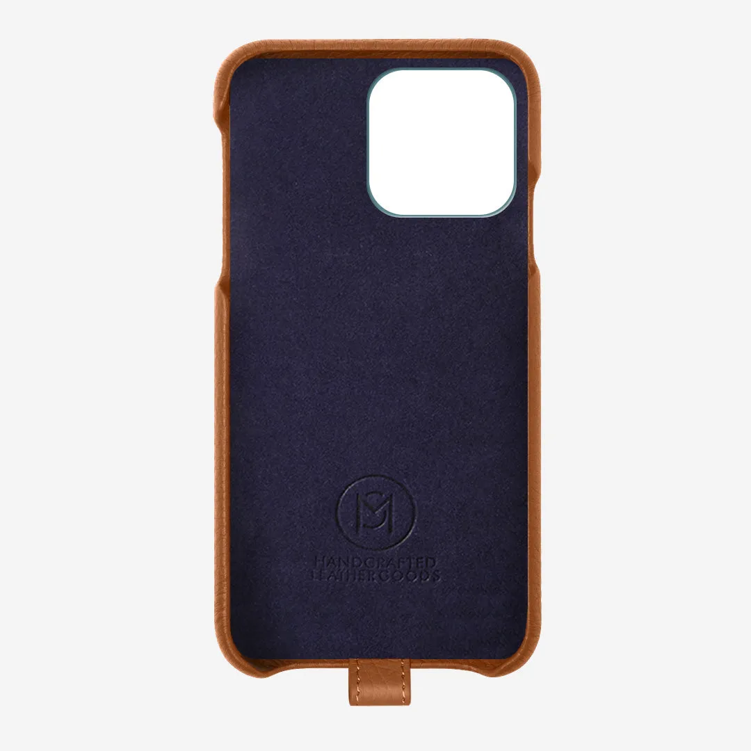 The Sling Phone Case iPhone 15 Pro - Pecan Brown