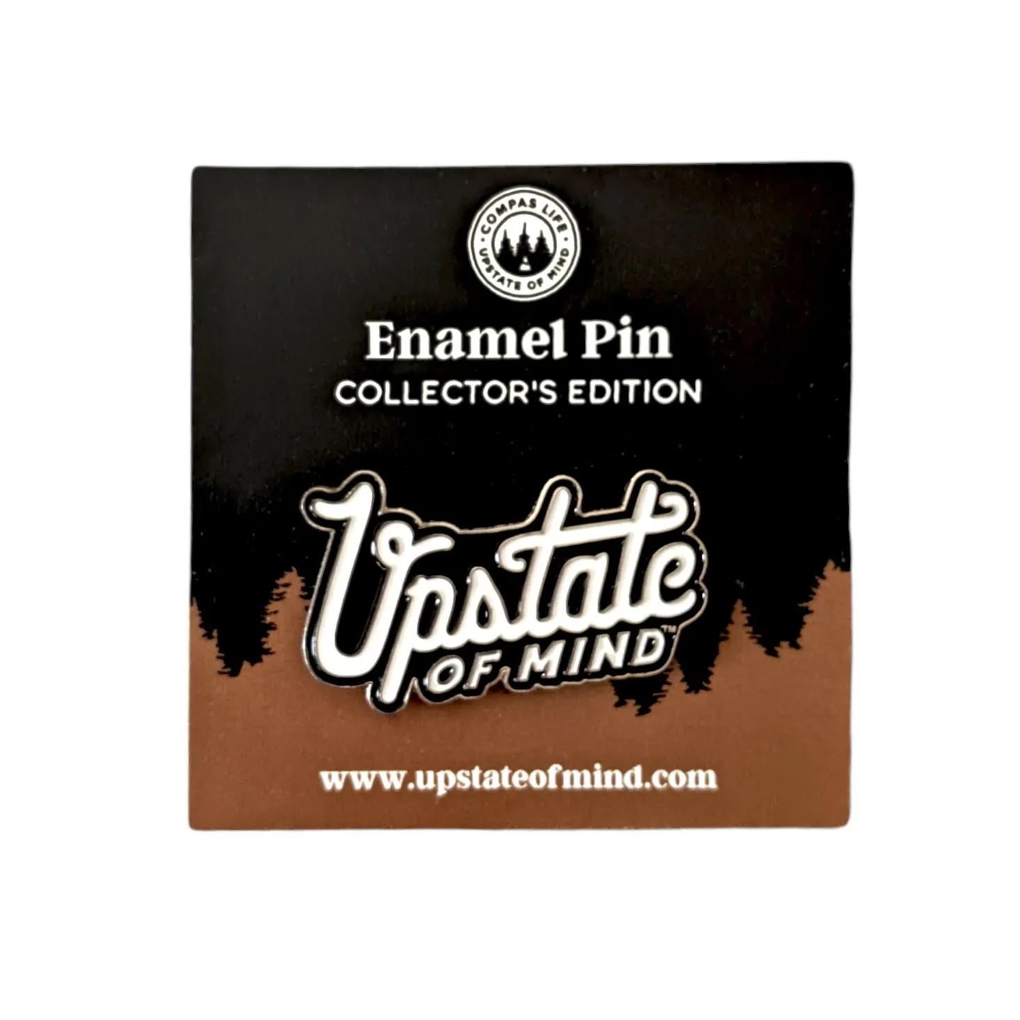 Upstate of Mind Heritage Enamel Pin