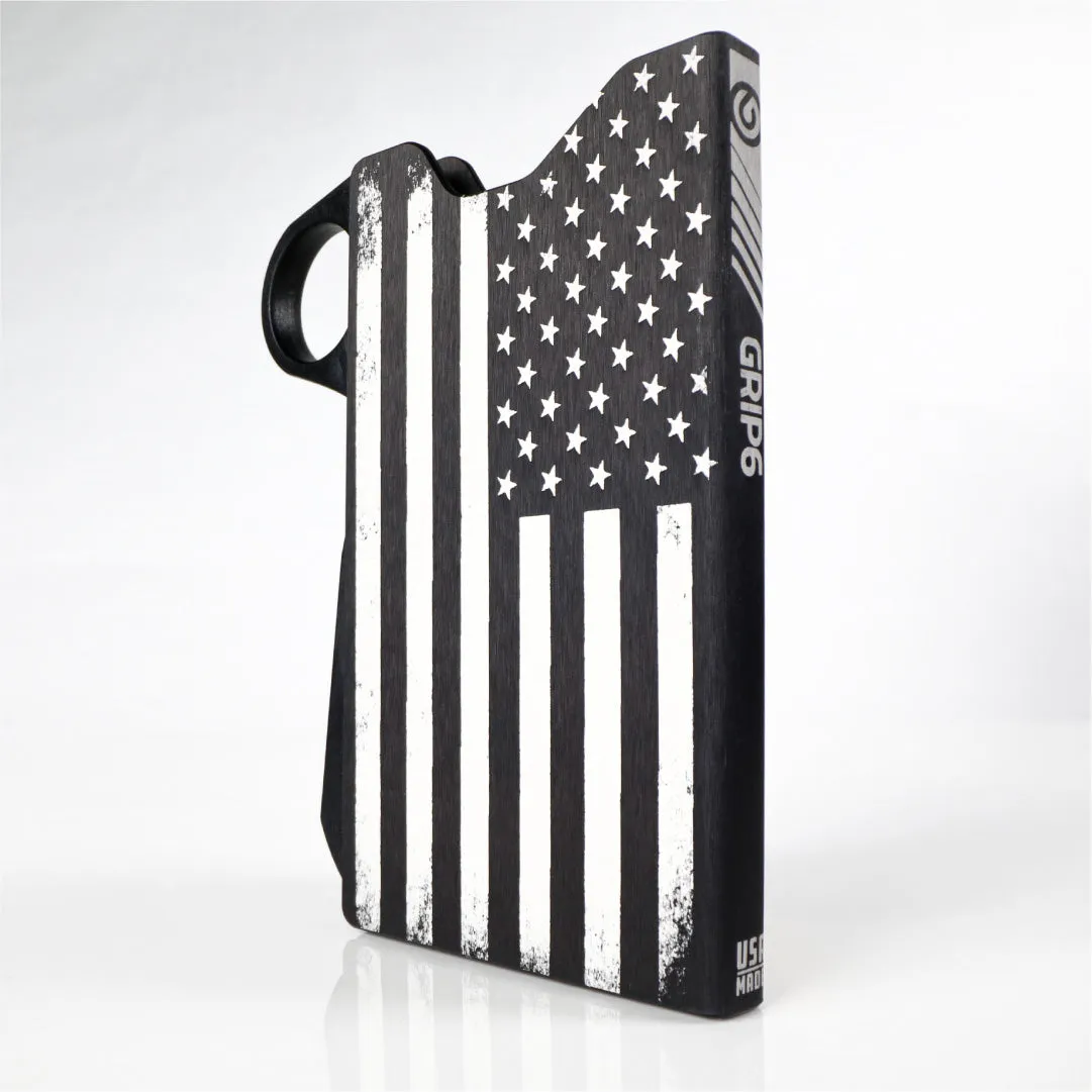 USA Black Flag Wallet