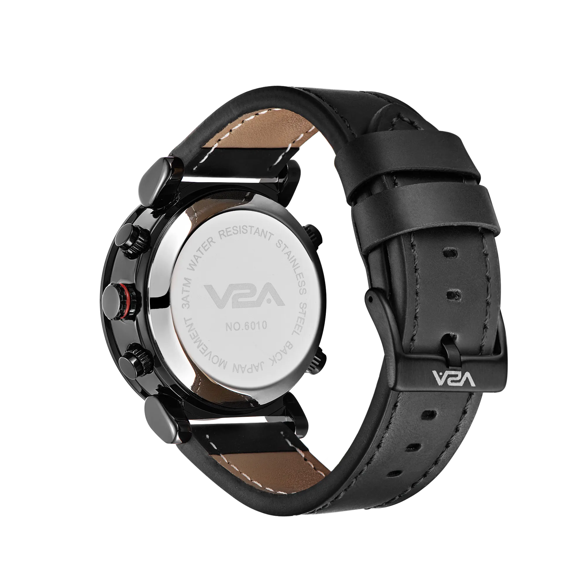 V2A Alloy Case and Genuine Leather Band Analog Digital Fashion Watch for Men Latest Men’s Watch | Gifts for Men | Gift for Brother | Gift for Husband | Birthday Gifts