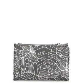 Wallet Joanne Monstera Lines Grey