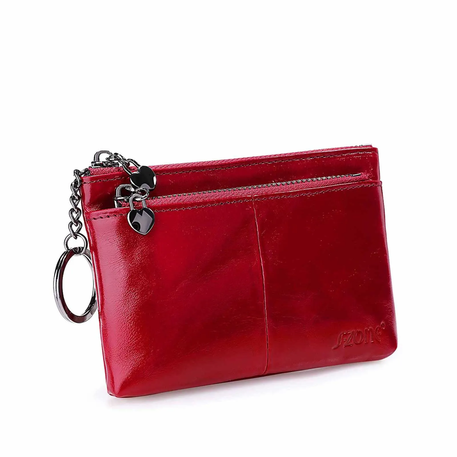 WAX COWHIDE LEATHER WALLET