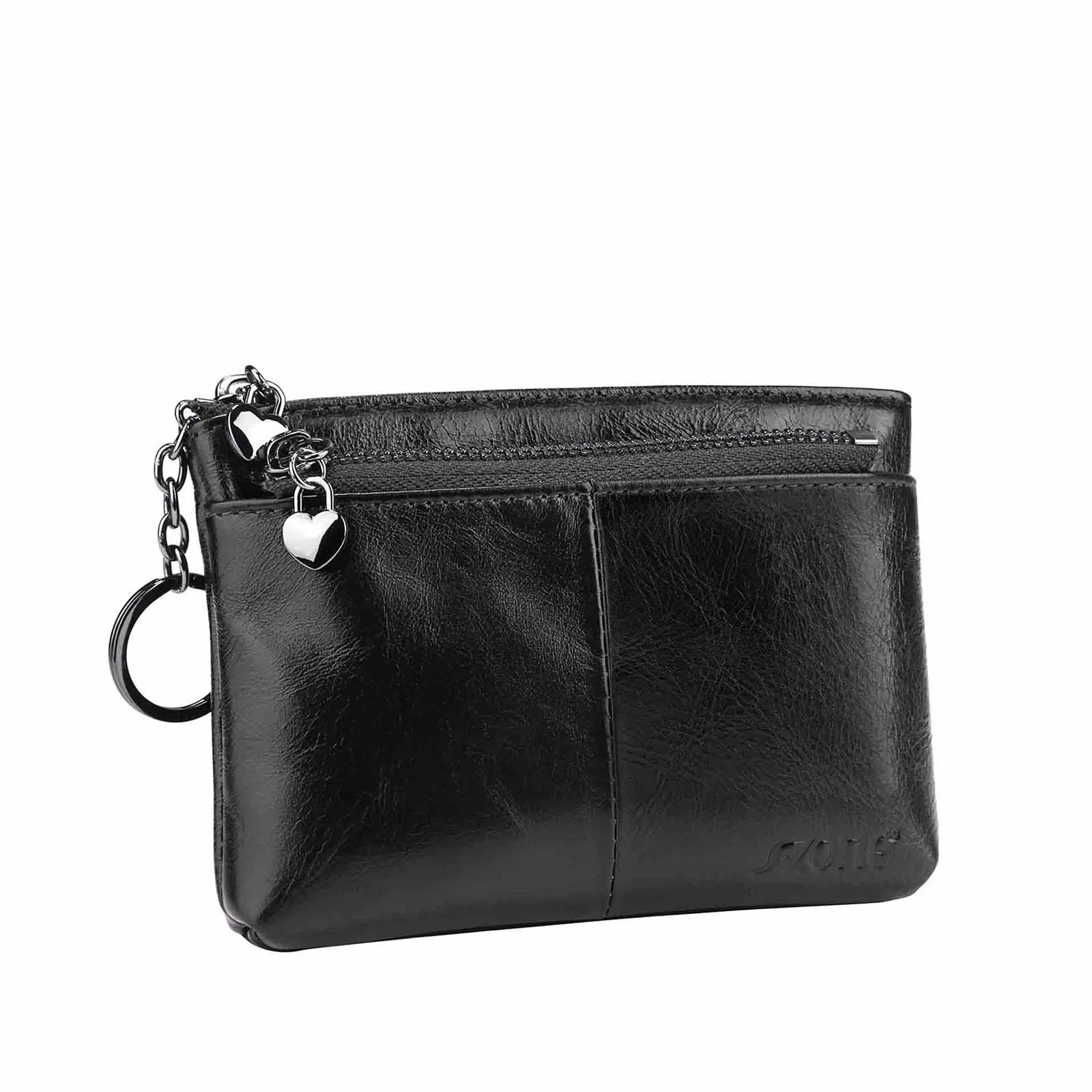 WAX COWHIDE LEATHER WALLET