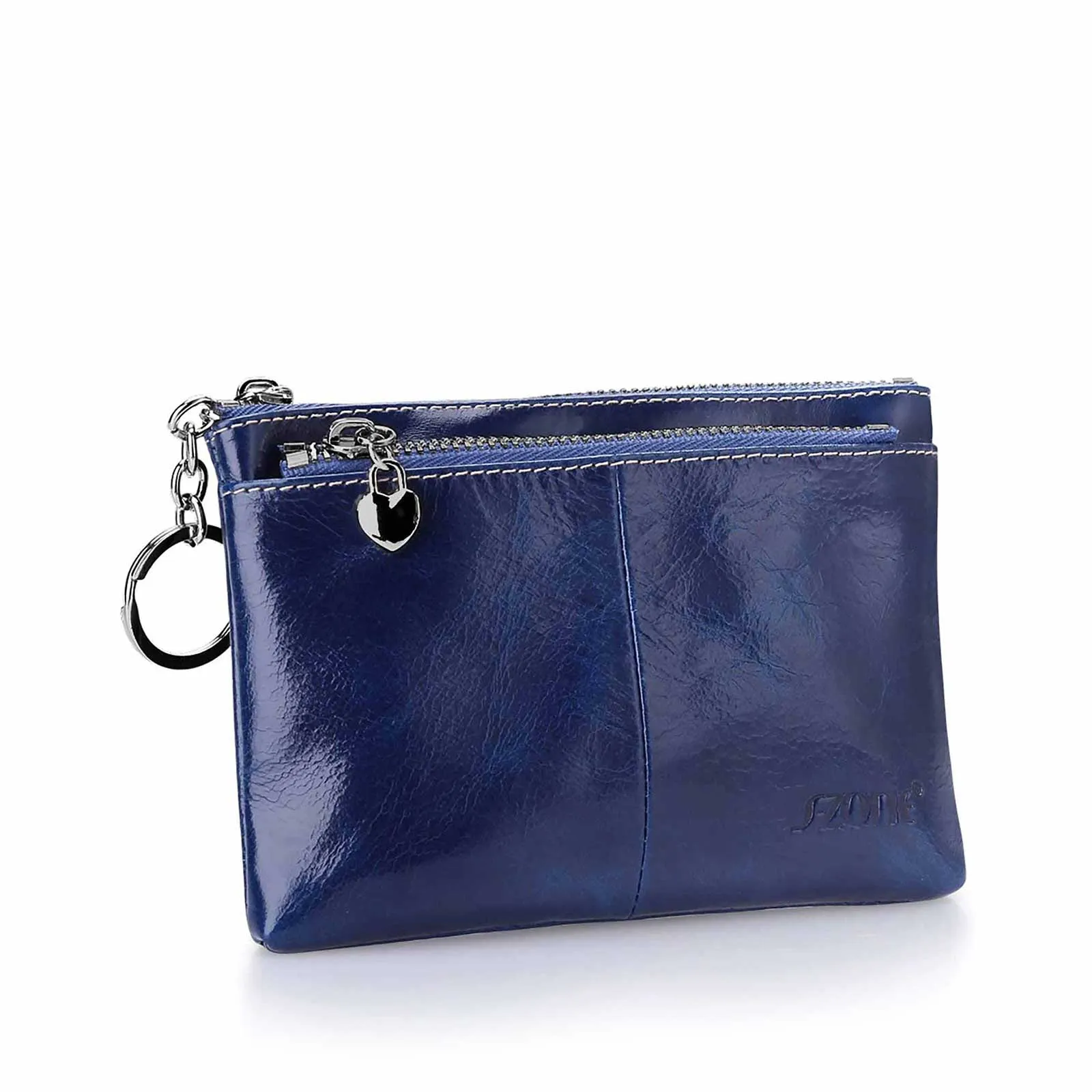 WAX COWHIDE LEATHER WALLET